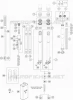 FRONT FORK (PARTS)