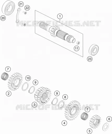 GEARBOX MAIN SHAFT