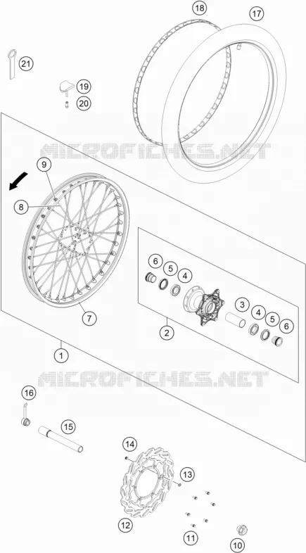 FRONT WHEEL
