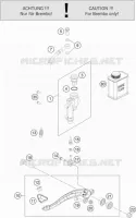 REAR BRAKE MASTER CYLINDER