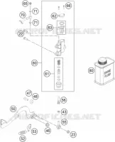 REAR BRAKE MASTER CYLINDER