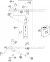 REAR BRAKE MASTER CYLINDER