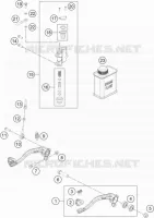 REAR BRAKE MASTER CYLINDER