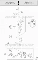 REAR BRAKE MASTER CYLINDER