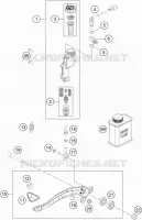REAR BRAKE MASTER CYLINDER
