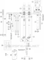 FRONT FORK (PARTS)