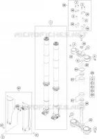 FRONT FORK / TRIPLE CLAMP