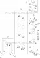 FRONT FORK / TRIPLE CLAMP
