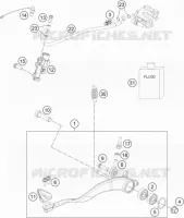 REAR BRAKE MASTER CYLINDER