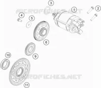 ELECTRIC STARTER MOTOR