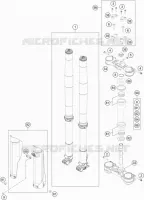 FRONT FORK / TRIPLE CLAMP