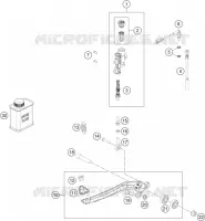 REAR BRAKE MASTER CYLINDER