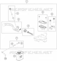 FRONT BRAKE MASTER CYLINDER