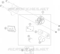 REAR BRAKE CALIPER
