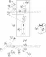 REAR BRAKE MASTER CYLINDER