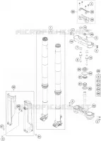 FRONT FORK / TRIPLE CLAMP