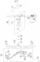 REAR BRAKE MASTER CYLINDER
