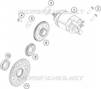 ELECTRIC STARTER MOTOR
