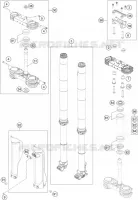 FRONT FORK / TRIPLE CLAMP