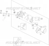 REAR BRAKE CALIPER