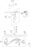 REAR BRAKE MASTER CYLINDER