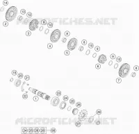 GEARBOX COUNTERSHAFT
