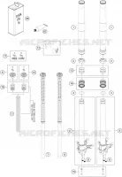 FRONT FORK (PARTS)