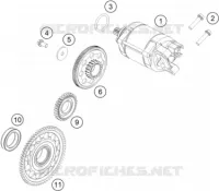 ELECTRIC STARTER MOTOR