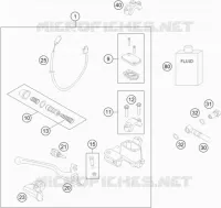 FRONT BRAKE MASTER CYLINDER