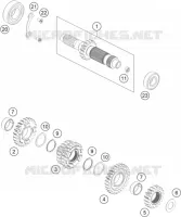 GEARBOX MAIN SHAFT