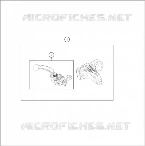 FRONT BRAKE MASTER CYLINDER