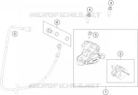 REAR BRAKE CALIPER