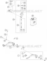 REAR BRAKE MASTER CYLINDER