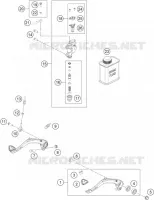 REAR BRAKE MASTER CYLINDER