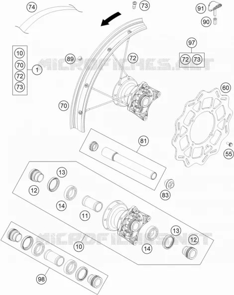 FRONT WHEEL