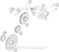 ELECTRIC STARTER MOTOR