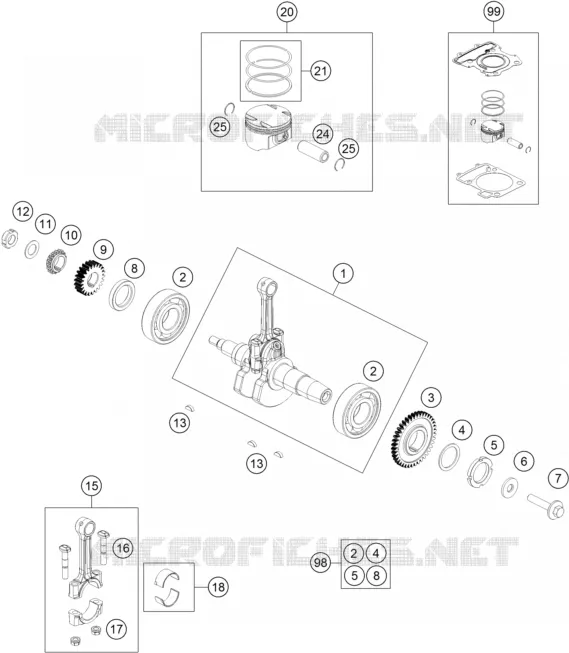 CRANKSHAFT / PISTON