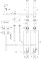 FRONT FORK (PARTS)