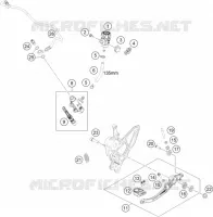 REAR BRAKE MASTER CYLINDER
