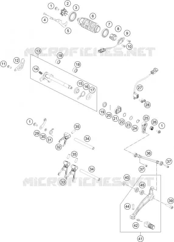 GEAR SHIFTING MECHANISM