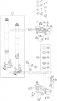 FRONT FORK / TRIPLE CLAMP